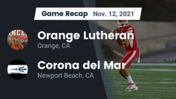 Recap: Orange Lutheran  vs. Corona del Mar  2021