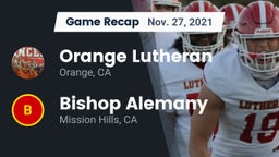 Recap: Orange Lutheran  vs. Bishop Alemany  2021