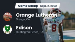 Recap: Orange Lutheran  vs. Edison  2022