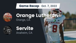 Recap: Orange Lutheran  vs. Servite 2022