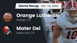 Recap: Orange Lutheran  vs. Mater Dei  2022