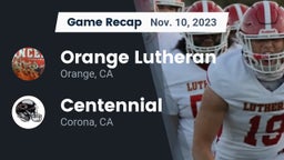 Recap: Orange Lutheran  vs. Centennial  2023