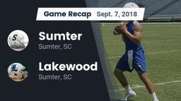 Recap: Sumter  vs. Lakewood  2018