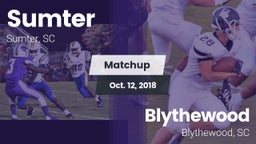 Matchup: Sumter  vs. Blythewood  2018