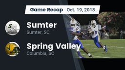 Recap: Sumter  vs. Spring Valley  2018