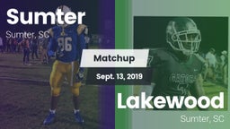 Matchup: Sumter  vs. Lakewood  2019
