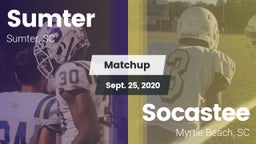 Matchup: Sumter  vs. Socastee  2020