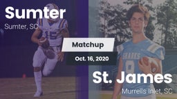 Matchup: Sumter  vs. St. James  2020