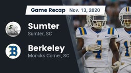 Recap: Sumter  vs. Berkeley  2020