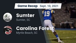Recap: Sumter  vs. Carolina Forest  2021