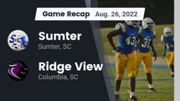 Recap: Sumter  vs. Ridge View  2022