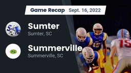 Recap: Sumter  vs. Summerville  2022