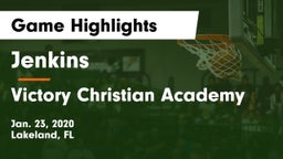 Jenkins  vs Victory Christian Academy Game Highlights - Jan. 23, 2020