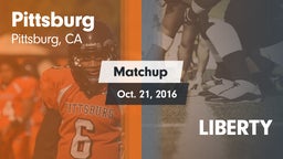 Matchup: Pittsburg High vs. LIBERTY 2016