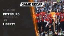 Recap: Pittsburg  vs. LIBERTY 2016