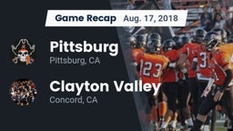 Recap: Pittsburg  vs. Clayton Valley  2018