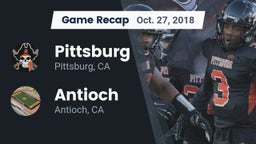 Recap: Pittsburg  vs. Antioch  2018