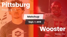Matchup: Pittsburg High vs. Wooster  2019