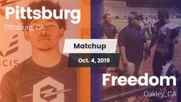 Matchup: Pittsburg High vs. Freedom  2019