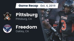 Recap: Pittsburg  vs. Freedom  2019