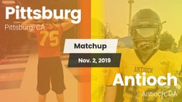 Matchup: Pittsburg High vs. Antioch  2019
