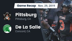 Recap: Pittsburg  vs. De La Salle  2019