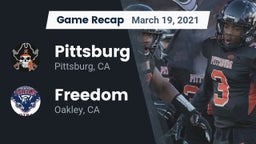 Recap: Pittsburg  vs. Freedom  2021
