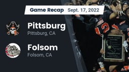 Recap: Pittsburg  vs. Folsom  2022