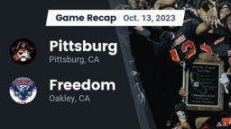 Recap: Pittsburg  vs. Freedom  2023