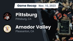 Recap: Pittsburg  vs. Amador Valley  2023