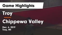 Troy  vs Chippewa Valley  Game Highlights - Dec. 6, 2019