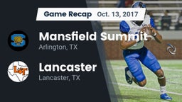 Recap: Mansfield Summit  vs. Lancaster  2017