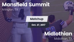 Matchup: Mansfield vs. Midlothian  2017