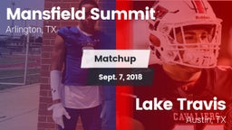 Matchup: Mansfield vs. Lake Travis  2018