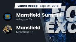 Recap: Mansfield Summit  vs. Mansfield  2018