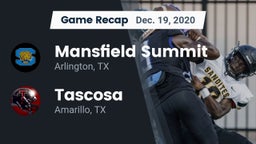 Recap: Mansfield Summit  vs. Tascosa  2020