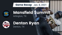 Recap: Mansfield Summit  vs. Denton Ryan  2021