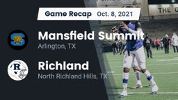 Recap: Mansfield Summit  vs. Richland  2021