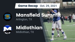 Recap: Mansfield Summit  vs. Midlothian  2021