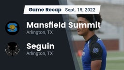 Recap: Mansfield Summit  vs. Seguin  2022