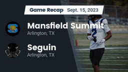 Recap: Mansfield Summit  vs. Seguin  2023