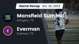 Recap: Mansfield Summit  vs. Everman  2023