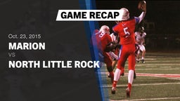 Recap: Marion  vs. North Little Rock  2015