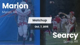 Matchup: Marion  vs. Searcy  2016