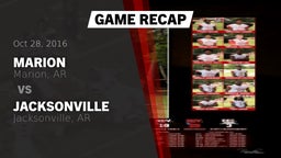 Recap: Marion  vs. Jacksonville  2016