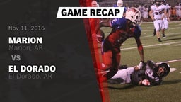 Recap: Marion  vs. El Dorado  2016