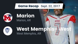 Recap: Marion  vs. West Memphis- West 2017