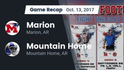 Recap: Marion  vs. Mountain Home  2017