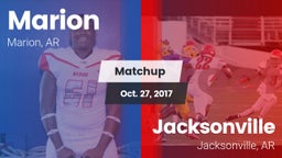 Matchup: Marion  vs. Jacksonville  2017
