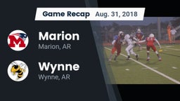 Recap: Marion  vs. Wynne  2018